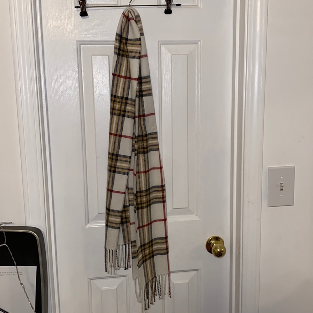 V.FRAAS plaid scarf